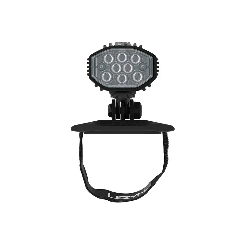 Lezyne Lite Drive 1200+ Helmet Light - Black-2